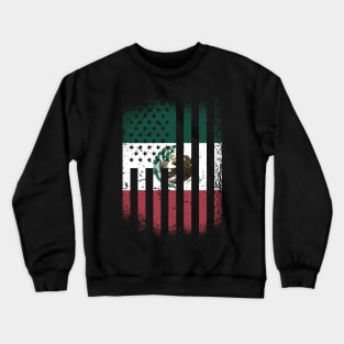 Mexican American Crewneck Sweatshirt